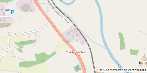 Map of Kintore, Aberdeenshire