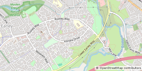 Map of Reading