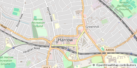 Map of Harrow