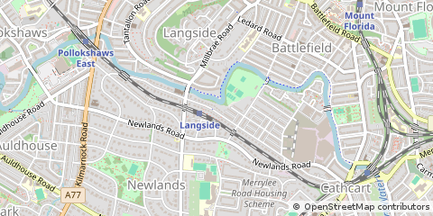 Map of Glasgow