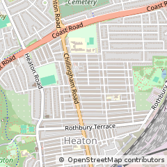 Map of Newcastle Upon Tyne