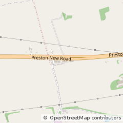 Map of Preston, Lancashire