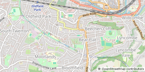 Map of Bath, Kent