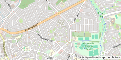 Map of Leeds