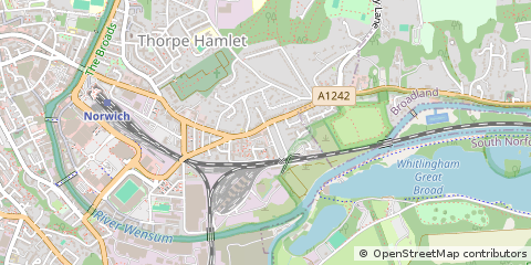 Map of Norwich, Essex