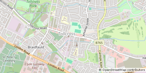 Map of Glasgow
