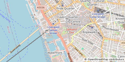 Map of Liverpool
