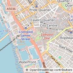Map of Liverpool