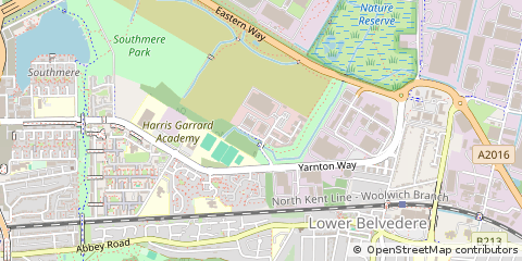 Map of Erith