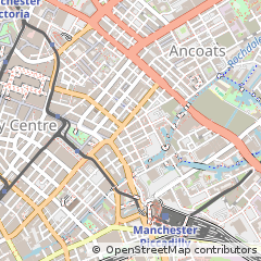Map of Manchester