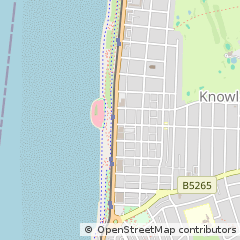 Map of Blackpool, Lancashire