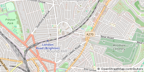 Map of Brighton