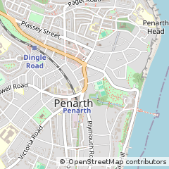 Map of Penarth