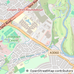 Map of Bournemouth