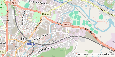 Map of Keighley