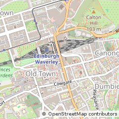 Map of Edinburgh