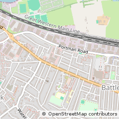 Map of Reading, Berkshire