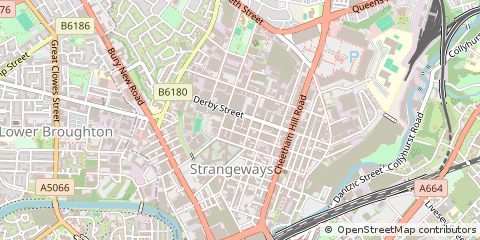 Map of Manchester