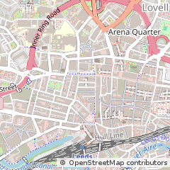 Map of Leeds, West Yorkshire