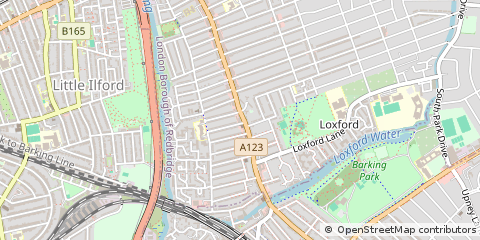 Map of Ilford