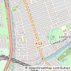Map of Ilford