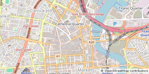 Map of Belfast