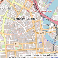 Map of Belfast