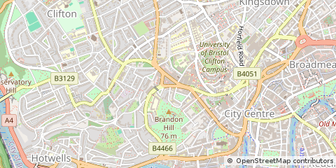 Map of Bristol