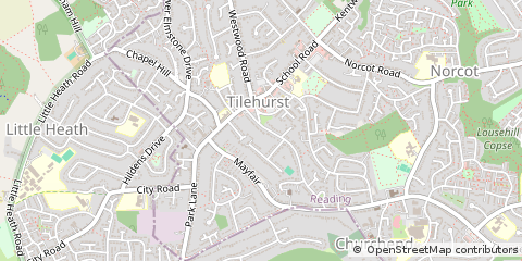 Map of Reading