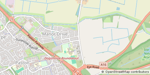 Map of Peterborough