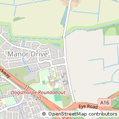 Map of Peterborough