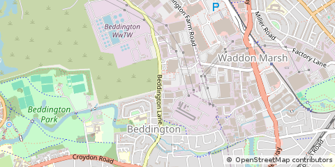 Map of Surrey