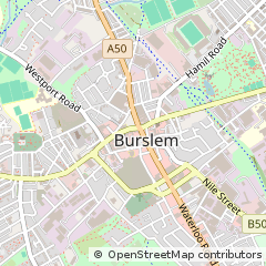 Map of Stoke-on-Trent