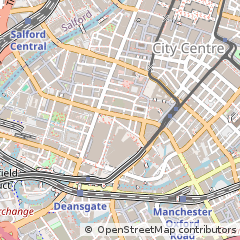 Map of Manchester