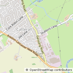 Map of Preston, Lancashire