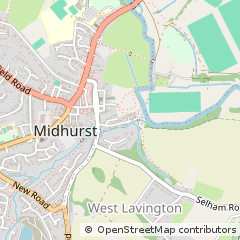 Map of Midhurst, West Sussex