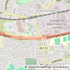 Map of Pudsey