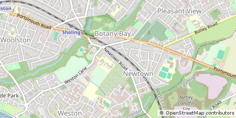 Map of Southampton