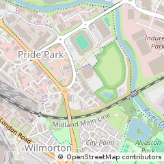 Map of Derby, Derbyshire