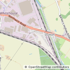 Map of Runcorn, Cheshire