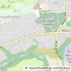 Map of Rochdale