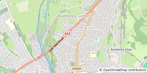 Map of Stoke-on-Trent