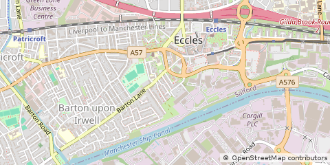 Map of Manchester