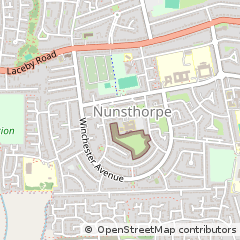 Map of Grimsby, North East Lincolnshire