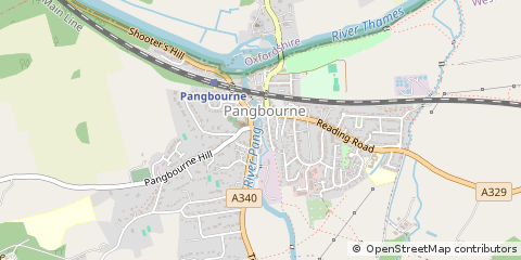 Map of Reading