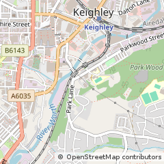 Map of Keighley