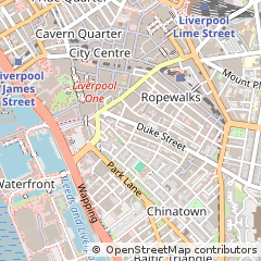Map of Liverpool