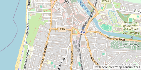 Map of AYR