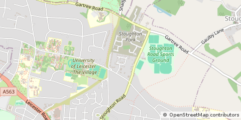 Map of Leicester