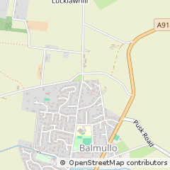 Map of ST. Andrews, Fife